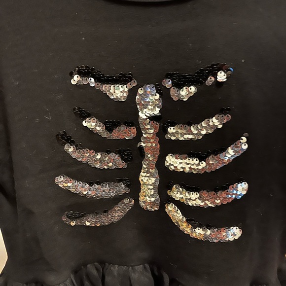 Adorable skeleton sequins tutu dress - Picture 2 of 5